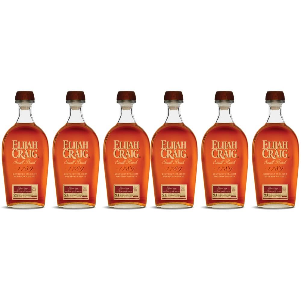 Copy of Elijah Craig Cmall Batch Bourbon Whiskey 6 Pack