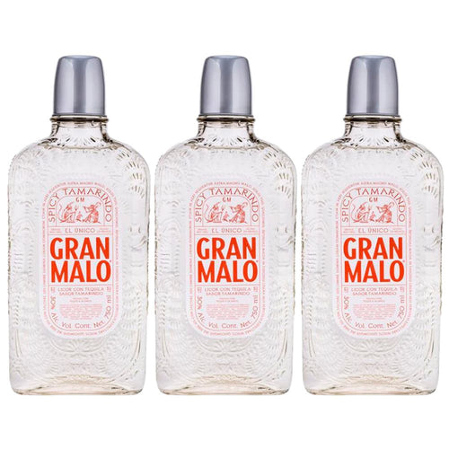 Gran Malo Spiry Tamarindo Blanco Tequila 3 Pack 