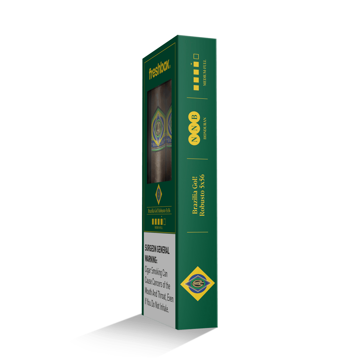 CAO Brazilia Gol! 5x56 FreshBox | Cigar 3-Pack