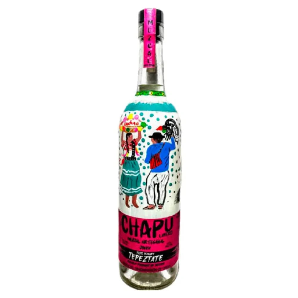 EL Chapu Linero Tepezate Mezcal 96 Proof Tequila