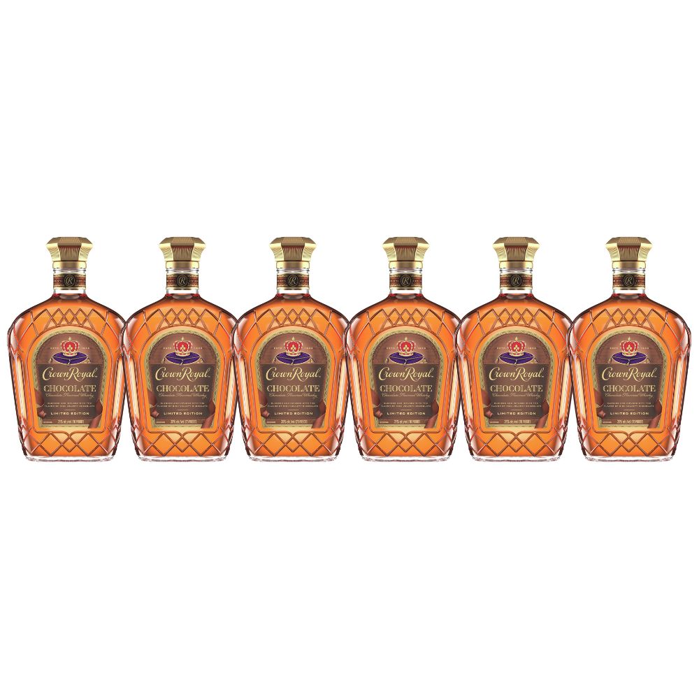 Crown Royal Chocolate Flavored Canadian Whisky Limited Edition 6 Pack