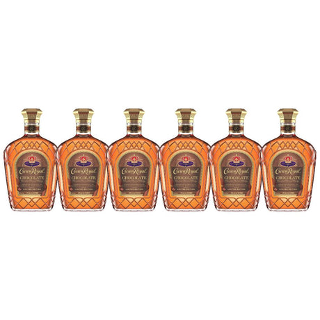 Crown Royal Chocolate Flavored Canadian Whisky Limited Edition 6 Pack