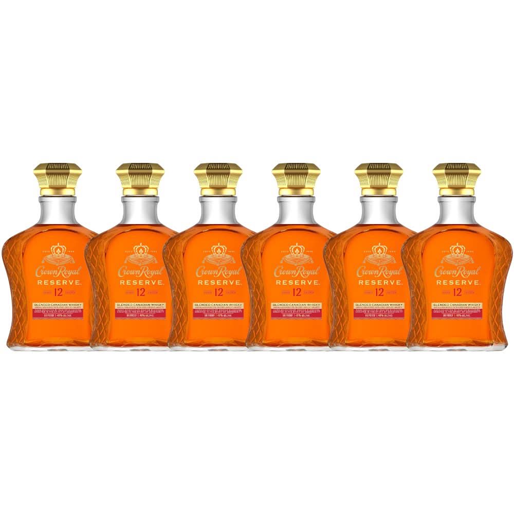 Crown Royal Reserve 12 Year Blended Canadian Whisky 6-Pack