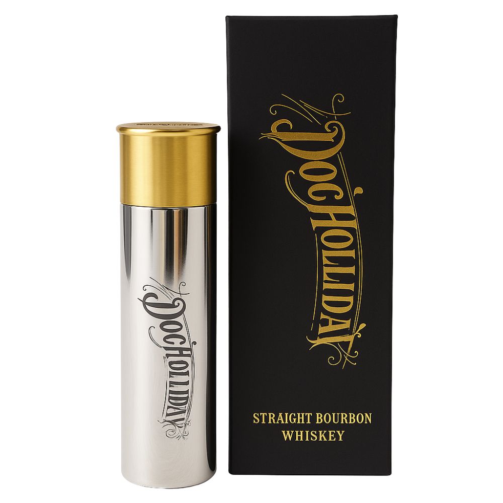 Doc Holliday Straight Bourbon Whiskey 100mL Shotgun Shell Limited Edition