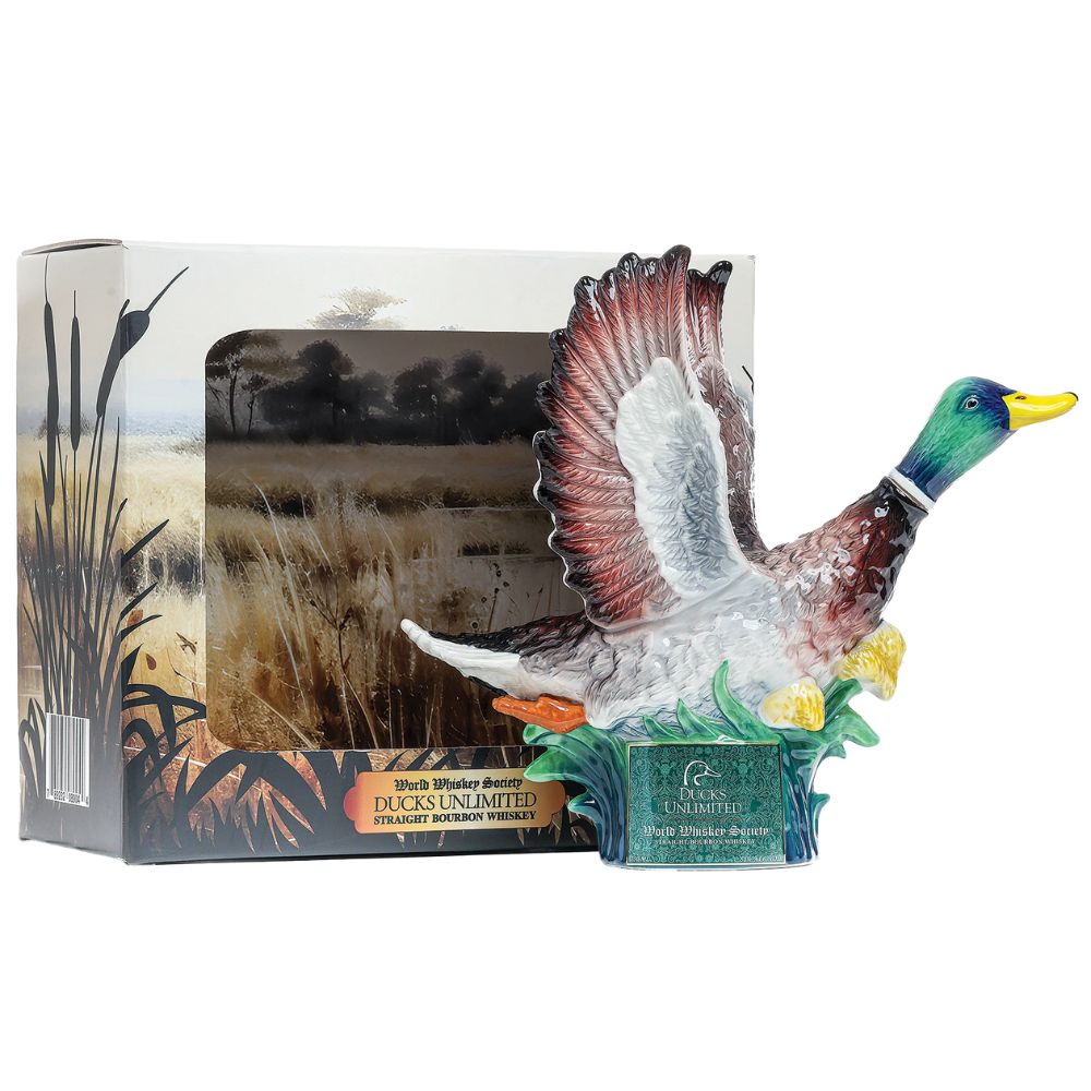 Ducks Unlimited Straight Bourbon Mallard Duck Limited Edition