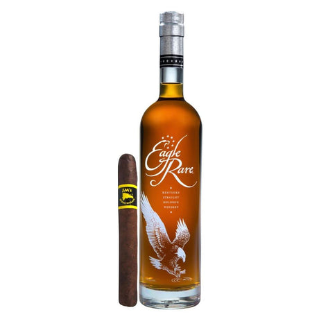 Eagle Rare 10 Year Bourbon Whiskey  With Cigar