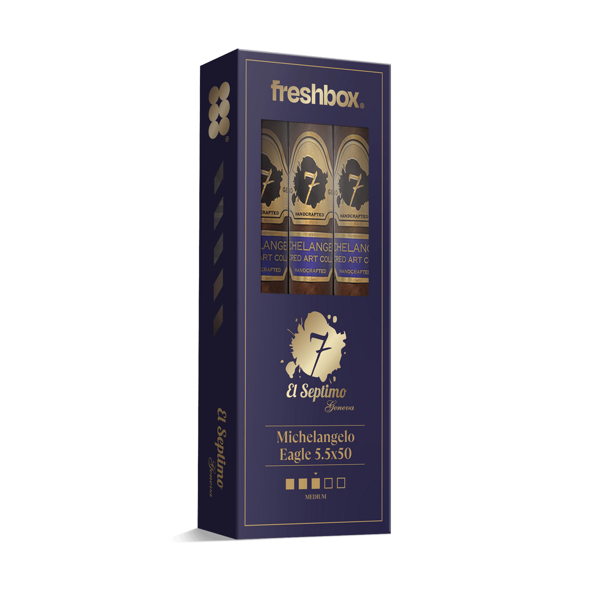 El Septimo Michelangelo Eagle 5.5x50 FreshBox | 3-Pack