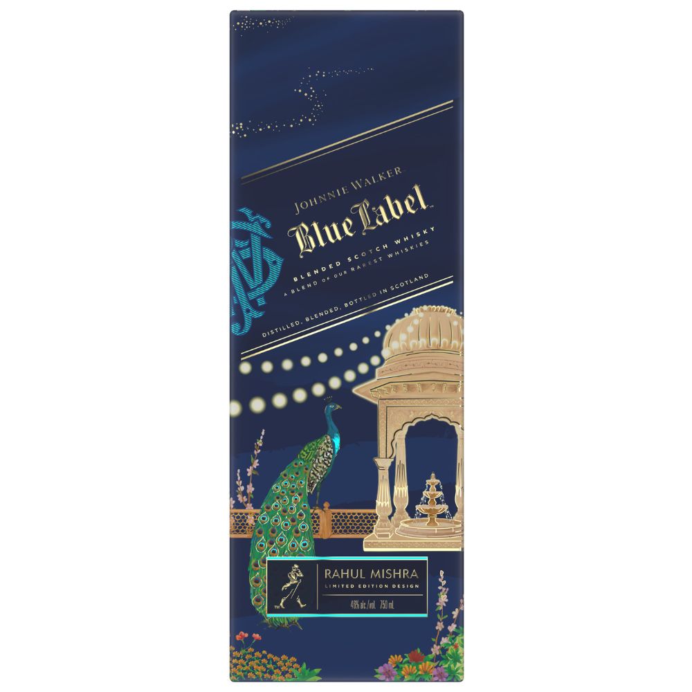 Johnnie Walker Blue Label X Diwali Limited Edition by Rahul Mishra
