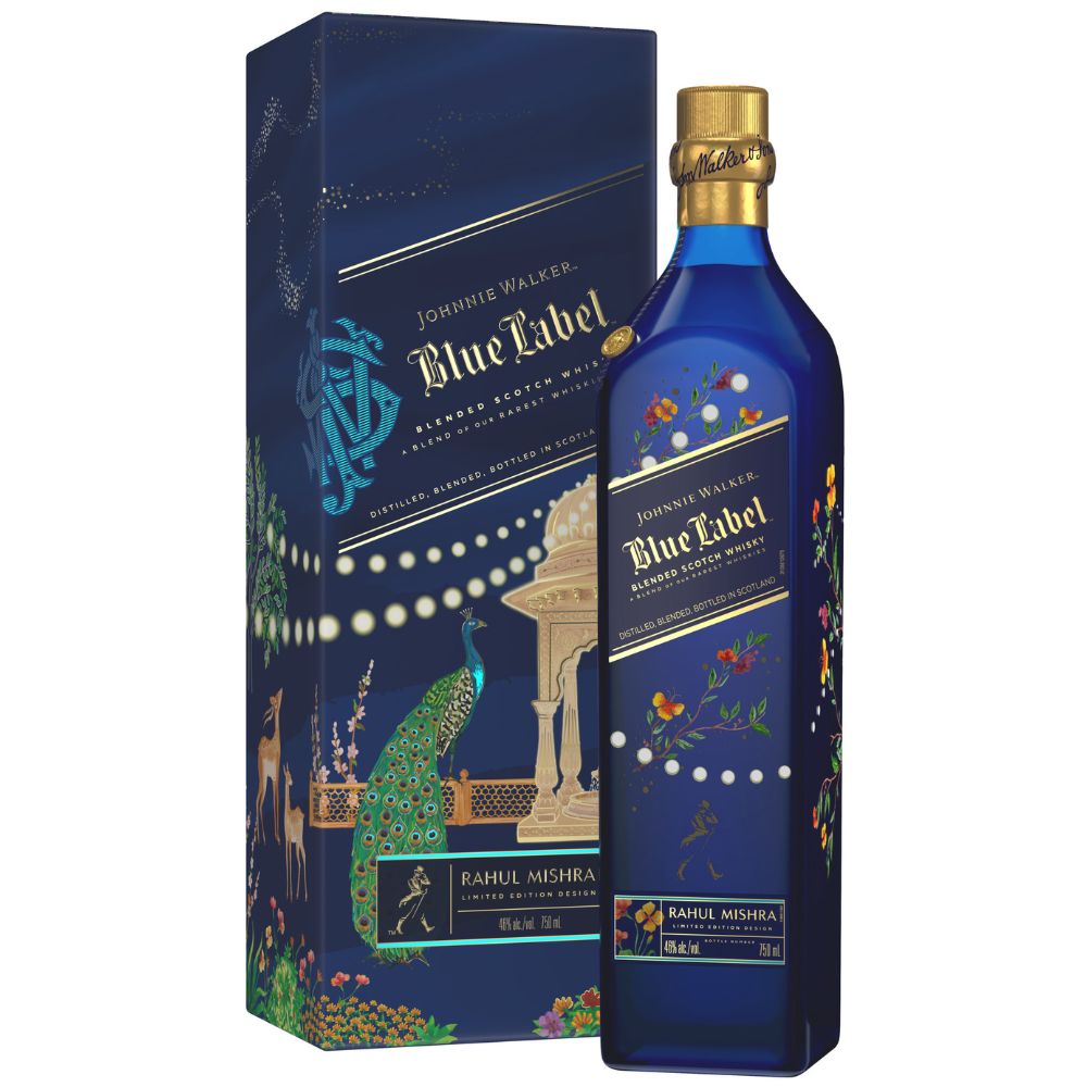 Johnnie Walker Blue Label X Diwali Limited Edition by Rahul Mishra