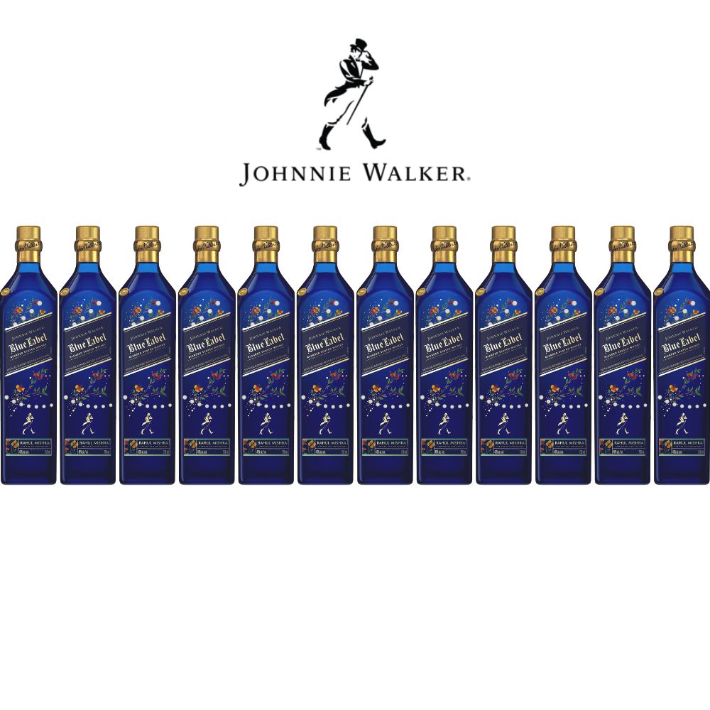 Johnnie Walker Blue Label X Diwali Limited Edition by Rahul Mishra 12 Pack