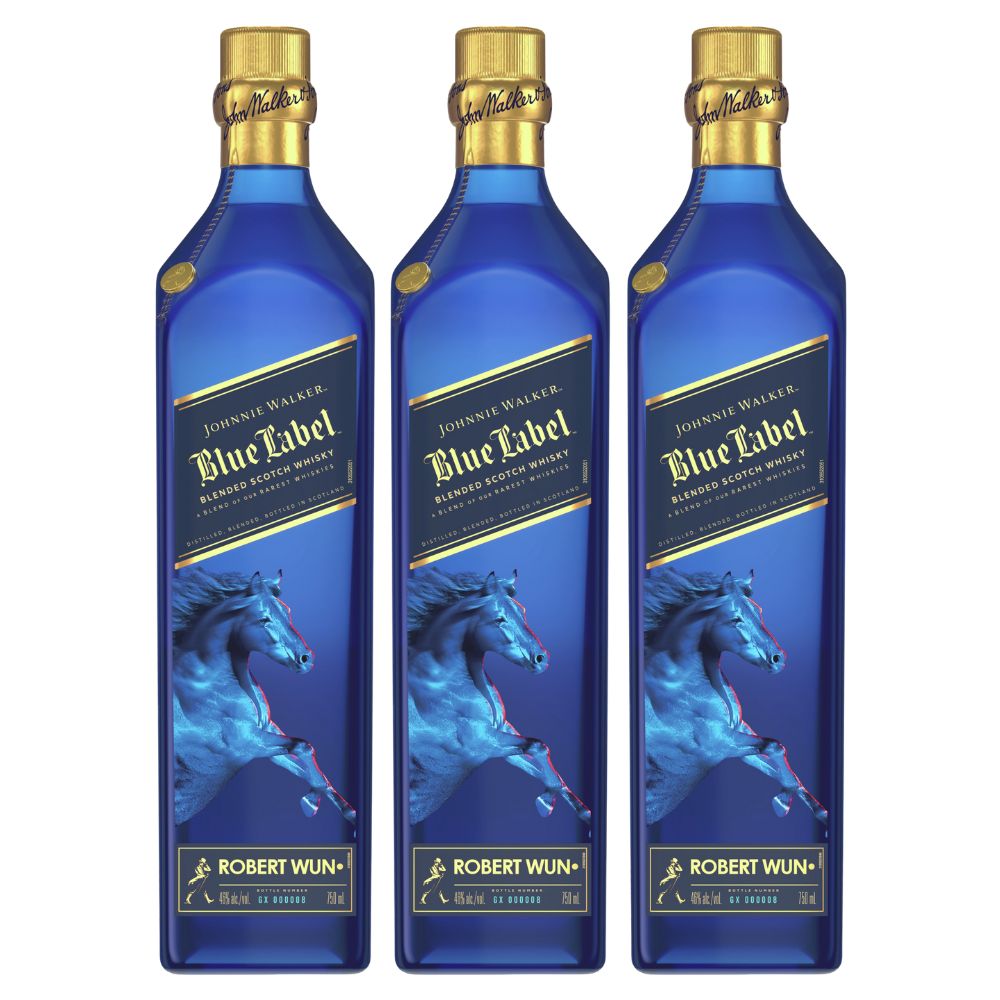 Johnnie Walker Blue Label Year Of The Horse By Robert Wun