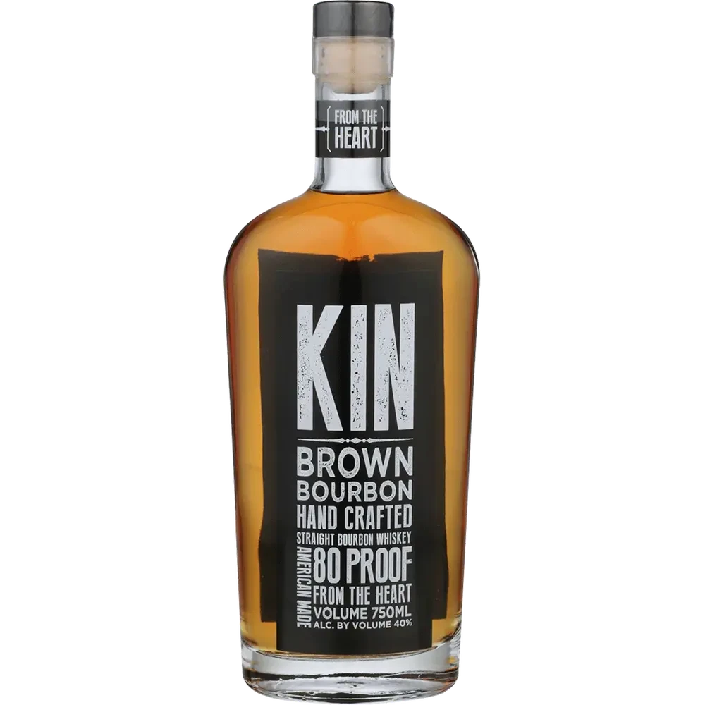 Kin Brown Bourbon Hand Crafted Bourbon Whiskey