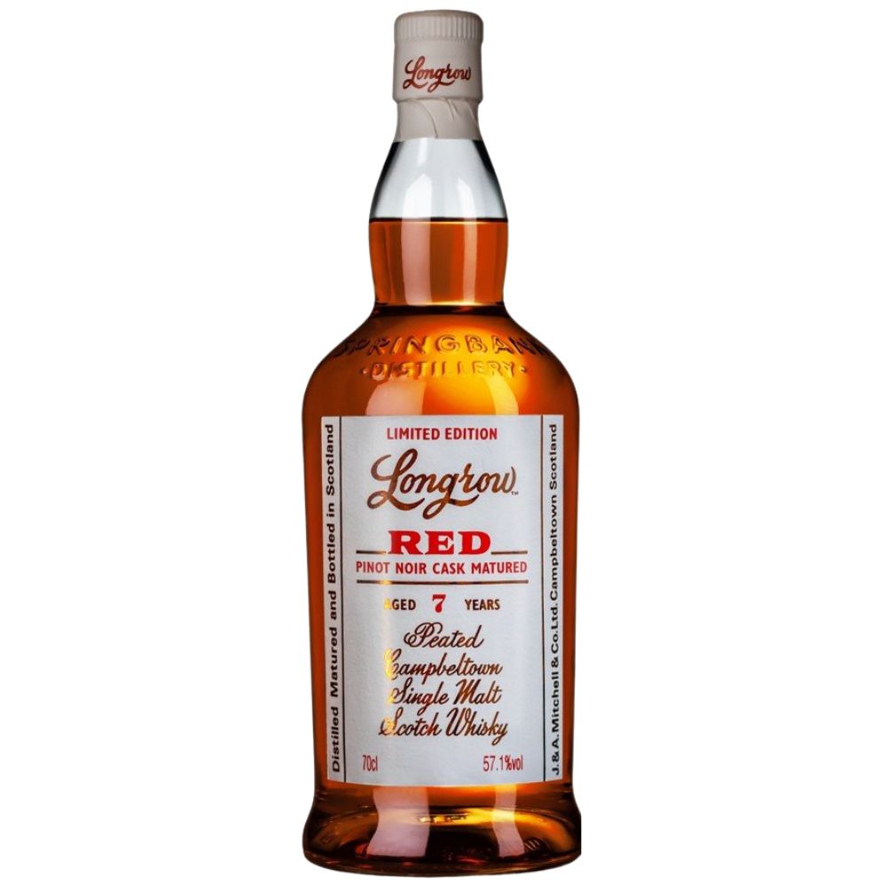 Longrow Red Pinot Noir Cask Matured 7 Year Single Malt Scotch