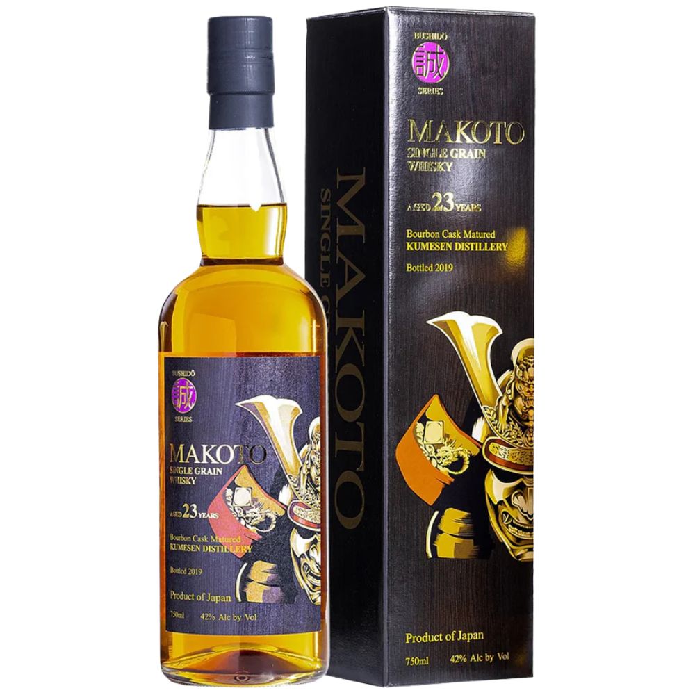 Makoto 23 Year Old Single Grain Japanese Whiskey
