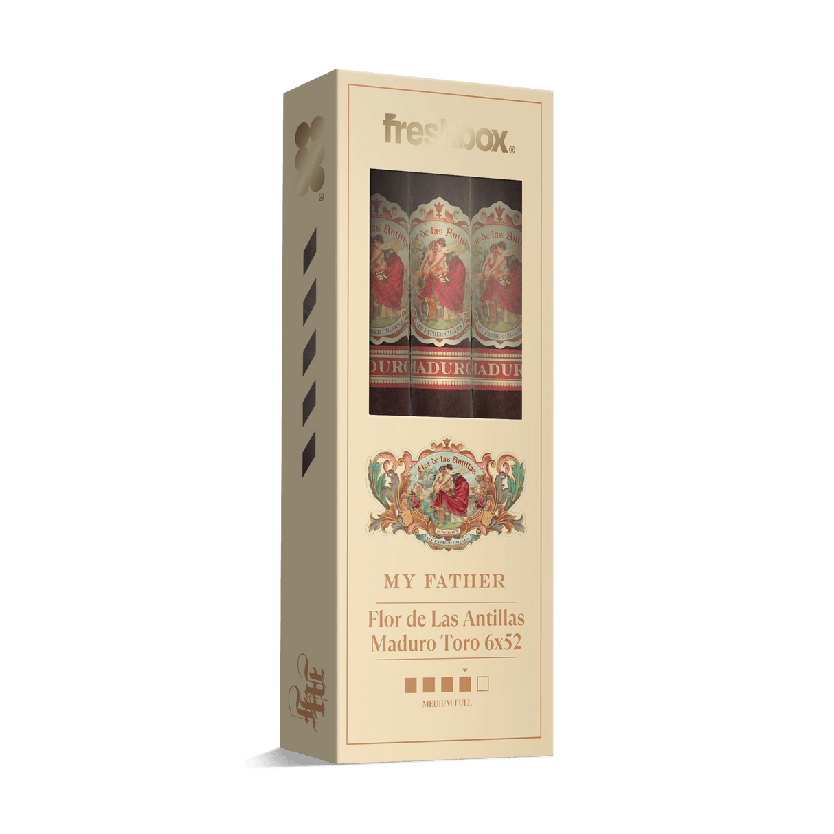 My Father Flor de Las Antillas Maduro Toro 6x52 FreshBox | 3-Pack