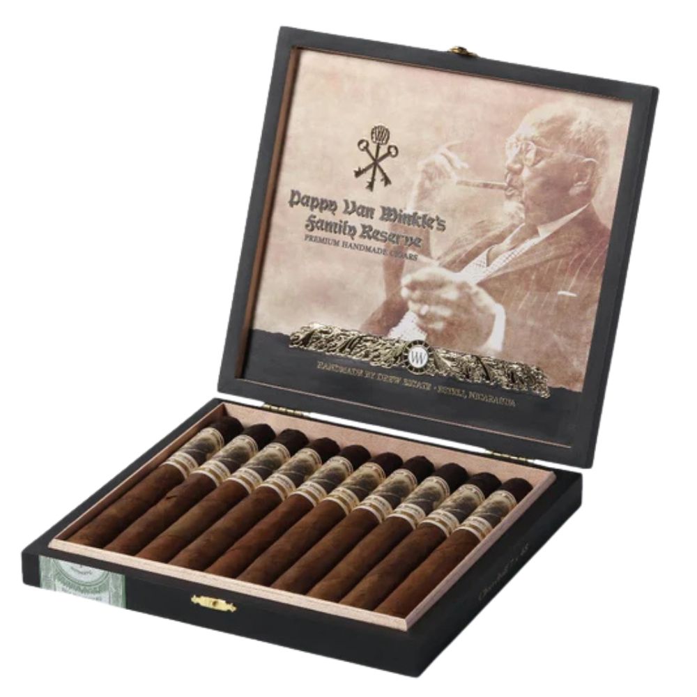 Pappy Van Winkle Barrel Fermented Cigars (Churchill Size Box of 10)