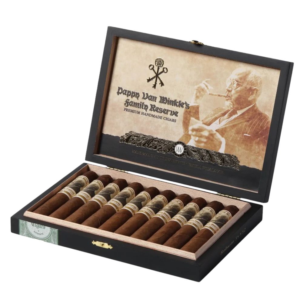 Pappy Van Winkle Barrel Fermented Cigars (Robusto Size Box of 10)