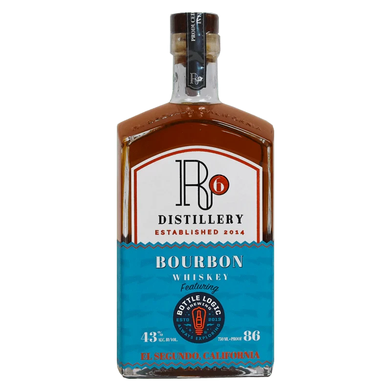 R6 Distillery Bourbon Bottle Logic Brewing 86