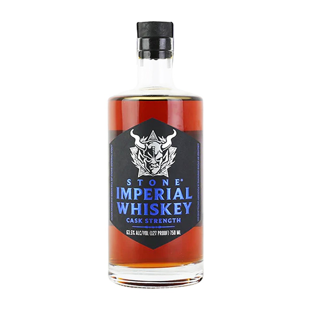 Stone Imperial Cask Strength Bourbon Whiskey