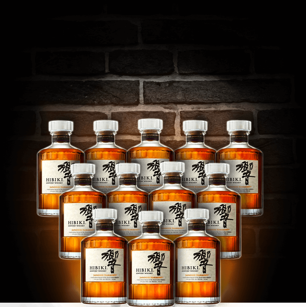 Suntory Hibiki Harmony Japanese Whisky 12 Pack