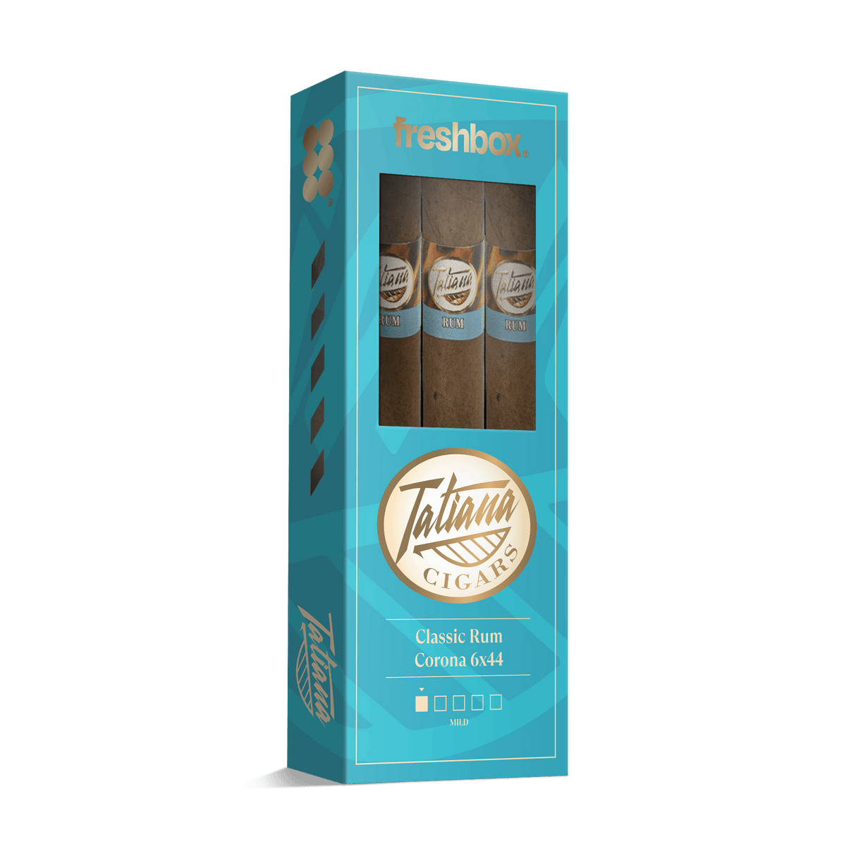 Tatiana Classic Rum Corona 6x44 FreshBox | 3-Pack