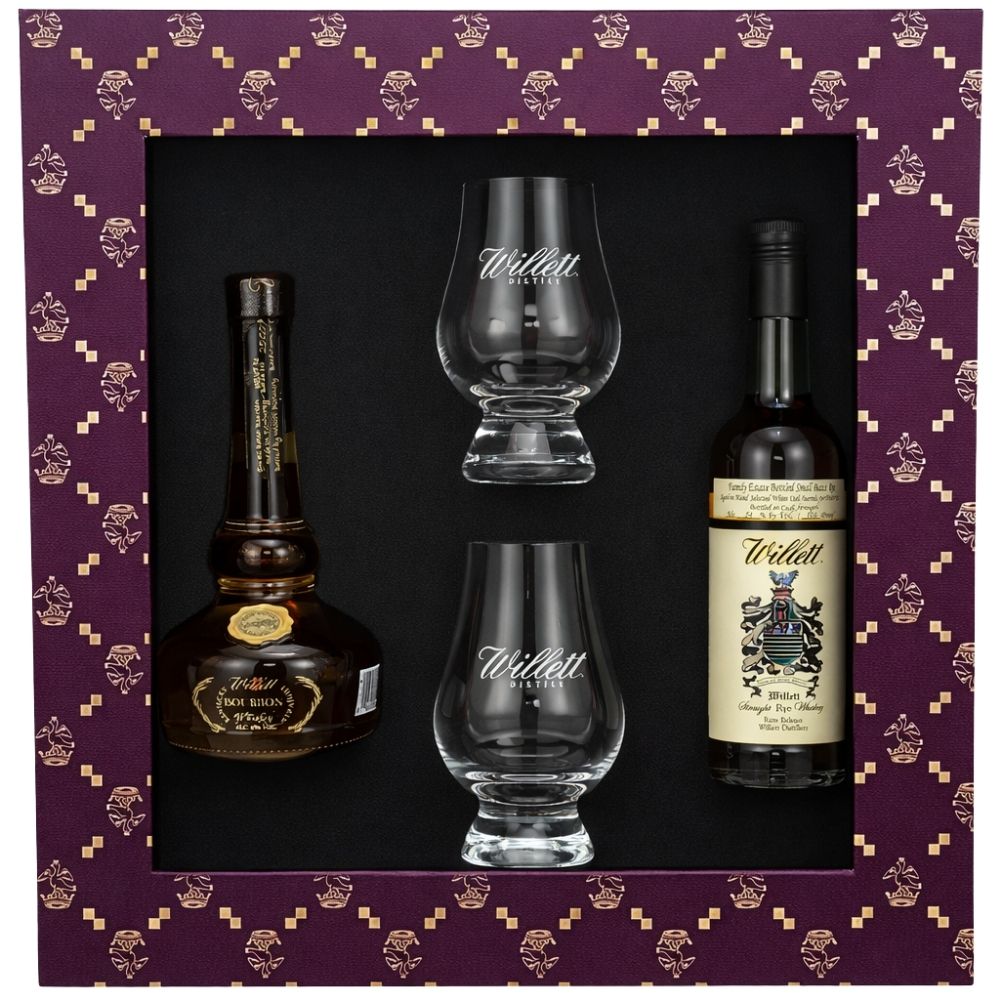 Willet Family Estate 50ml Gift Pack With 2 Willet Glencairn Glasses