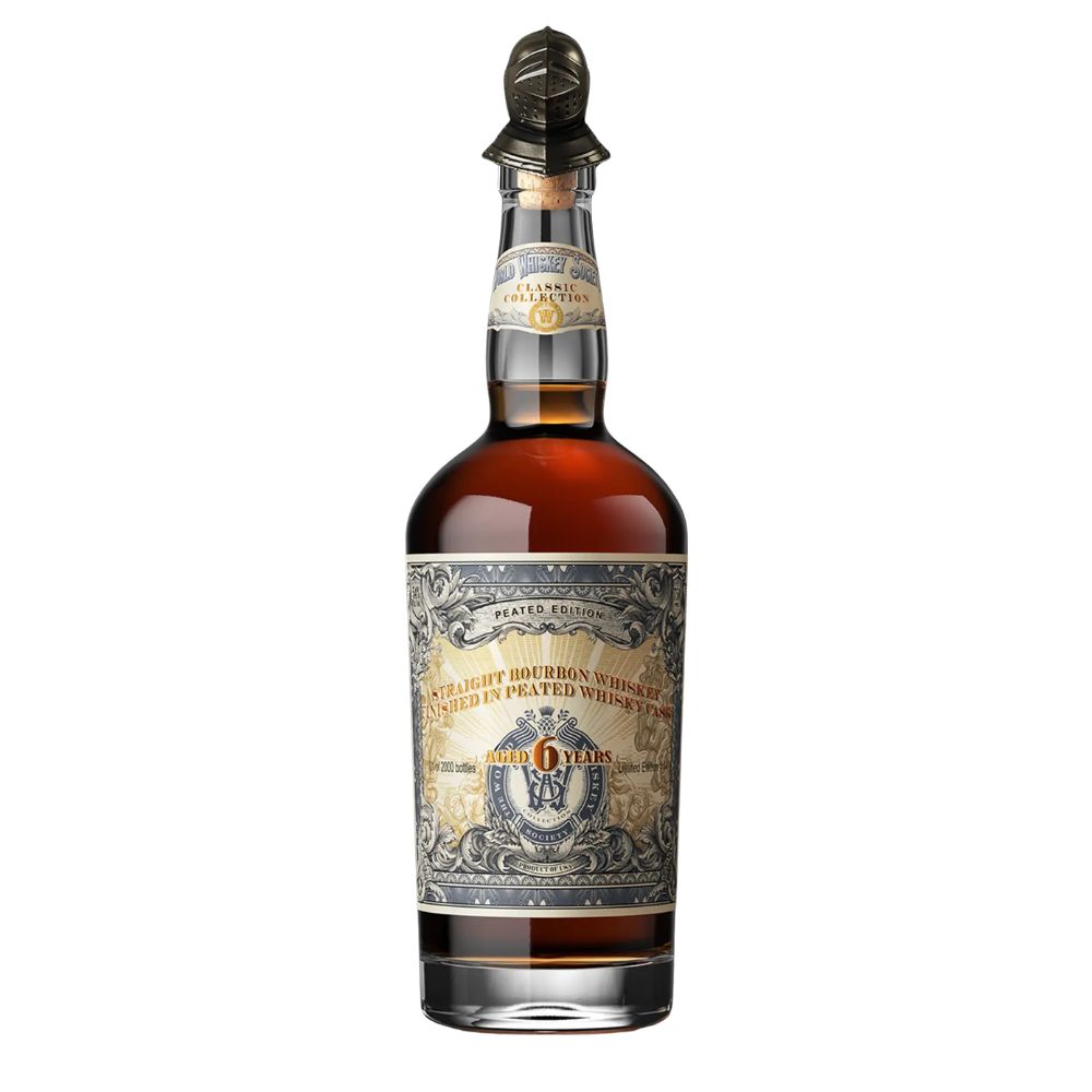 World Whiskey Society 6 Year Old Straight Bourbon Peated Whiskey Finish