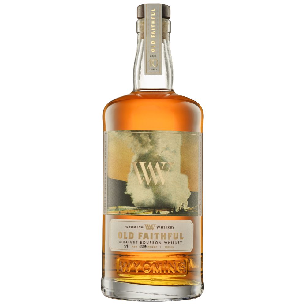 Wyoming Whiskey National Parks Old Faithful 10 Year Straight Bourbon