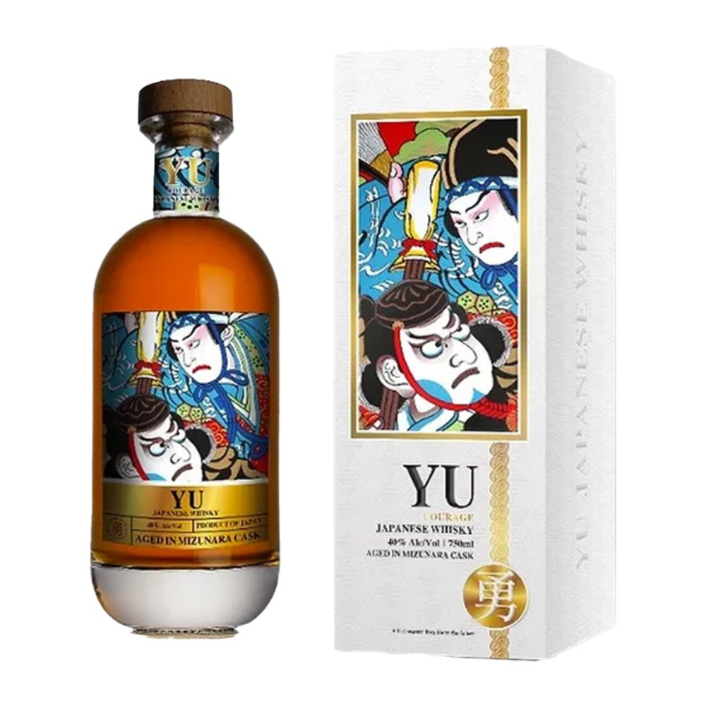 Yu Courage Single Malt Japanese Whisky Aged in Mizunara Casks