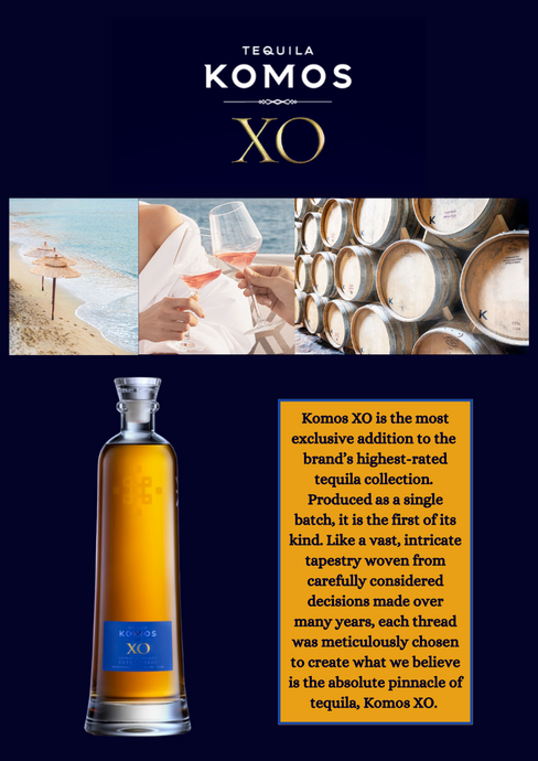 Experience the Richness of Komos XO Extra Anejo Tequila: A Journey to Tequila Excellence