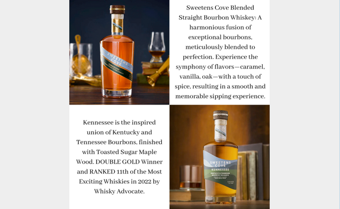 Discover Sweetens Cove Bourbon