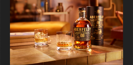 Aberfeldy Single Malt Scotch 15 Finished in Cabernet Sauvignon Wine Casks 15 Year