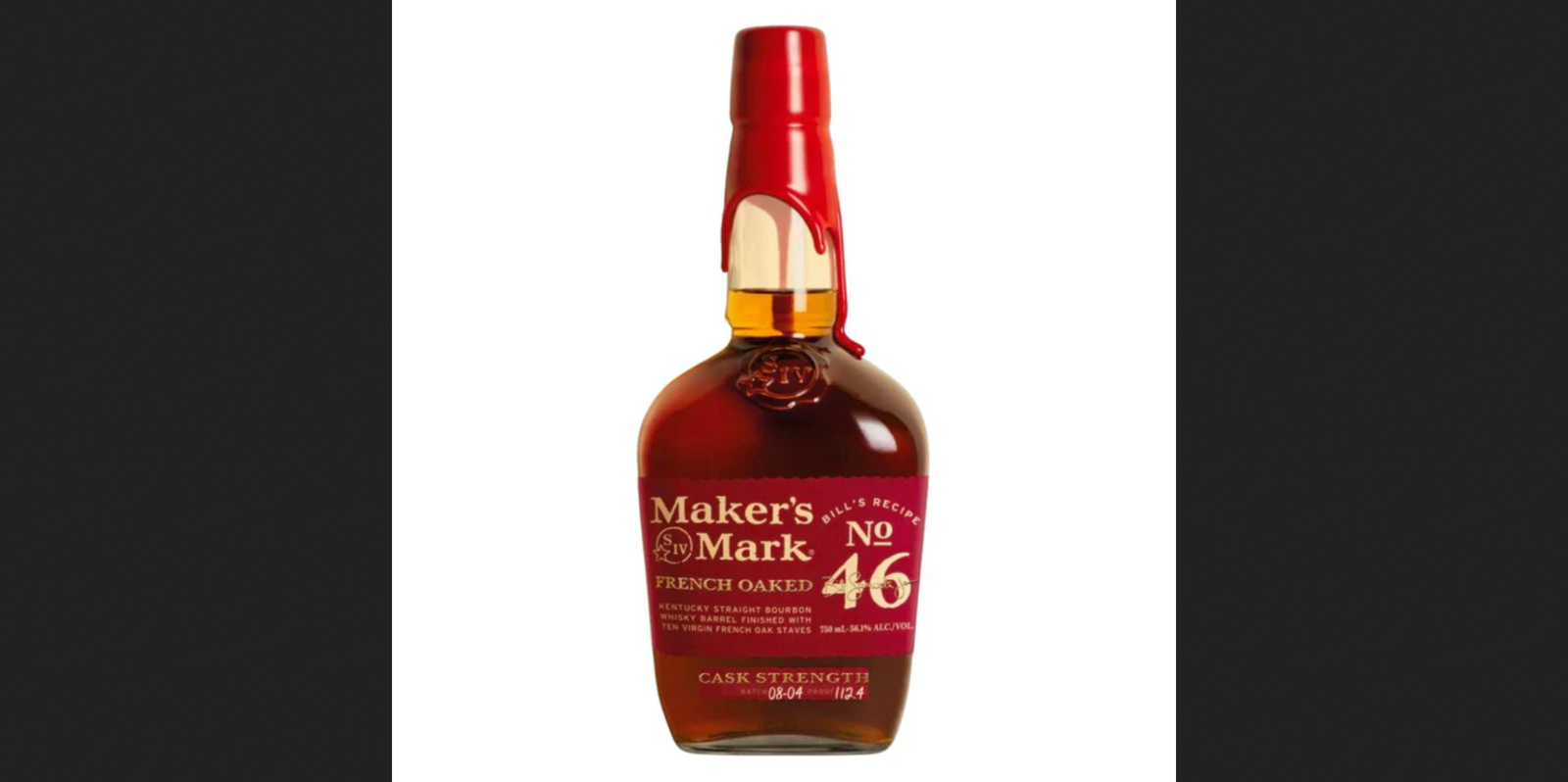 Maker's Mark 46 Cask Strength Bill's Recipe Frenched Oak Limited Release