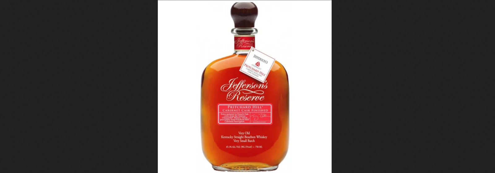 Jefferson's Reserve Bourbon Pritchard Hill Cabernet Cask Finished Bourbon Whiskey