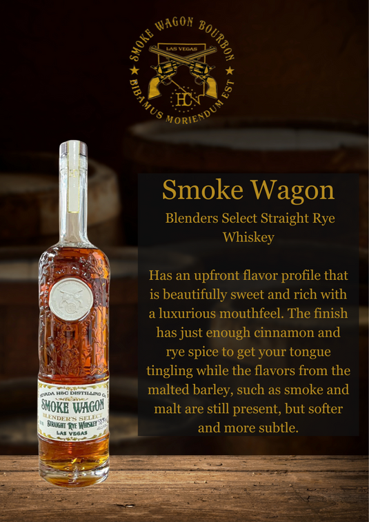 Smoke Wagon Blenders Select Straight Rye Whiskey