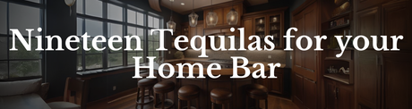 Nineteen Tequilas for your Home Bar