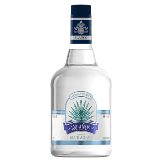 100 Anos Tequila Blanco Made With Blue Agave