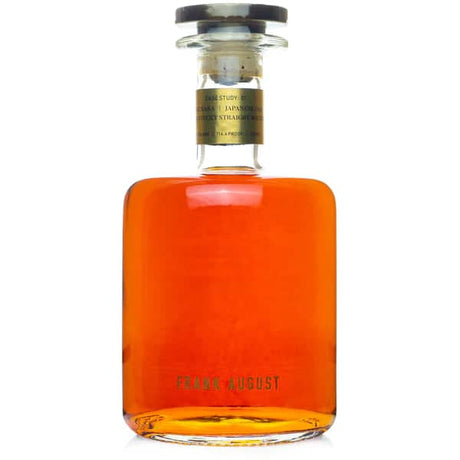 Frank August Case Study Mizunara Japanese Oak Small Batch Kentucky Bourbon