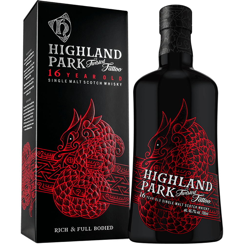 Highland Park Twisted Tattoo 16 Year Whiskey