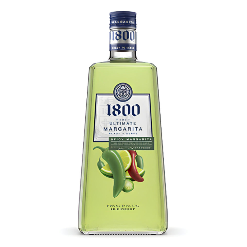 1800 The Ultimate Jalapeno Lime Margarita Ready To 1.75L