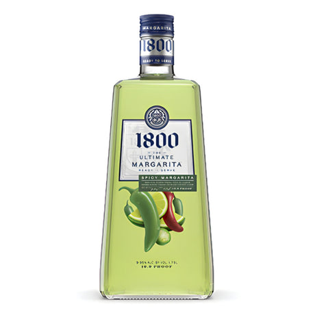 1800 The Ultimate Jalapeno Lime Margarita Ready To 1.75L