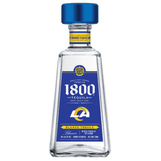 1800 x LA Rams Blanco Tequila