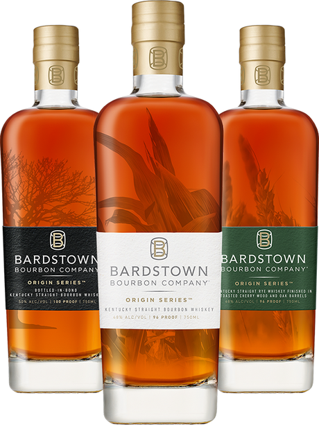 Barstown Bourbon TAasting Kit Combo 1 Each Fusion Series 4 94.9, Discovery Series 4 115, Distillate 100 & Maturate 100