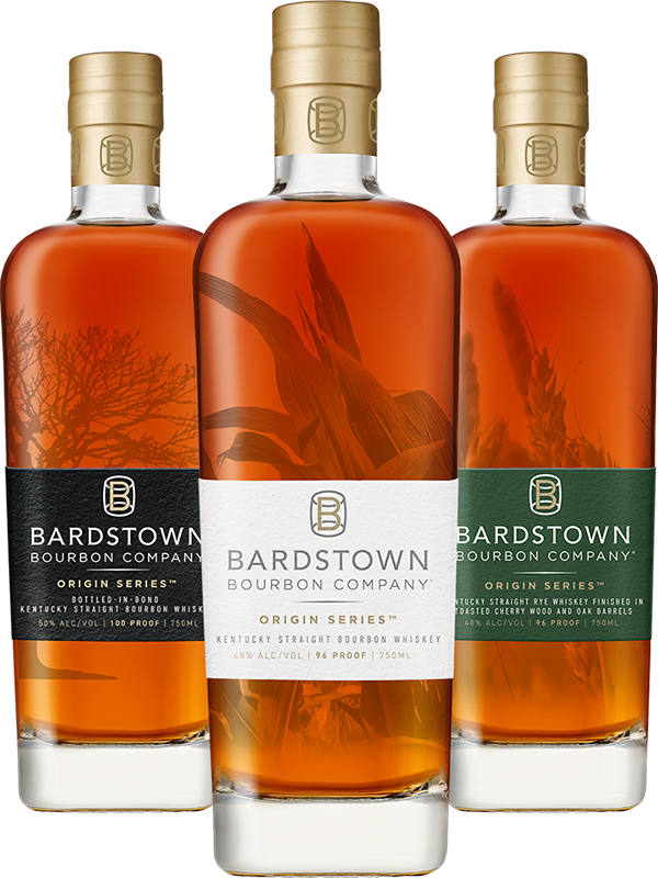 Barstown Bourbon TAasting Kit Combo 1 Each Fusion Series 4 94.9, Discovery Series 4 115, Distillate 100 & Maturate 100