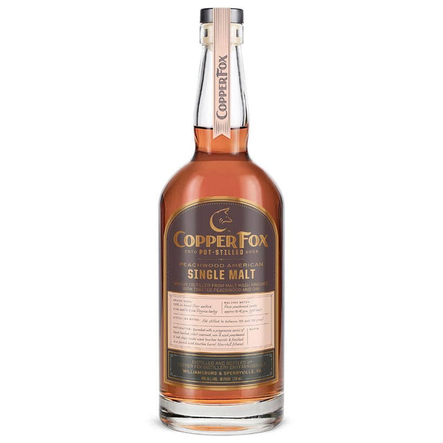 Copper ox Peachwood American Single Malt Whisky