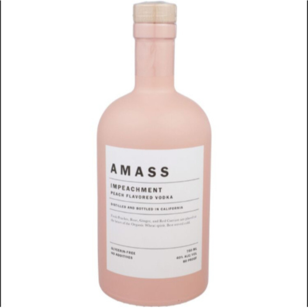 Amass Peach Flavored Vodka Impeachment 80