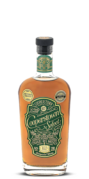 Cooperstown Select Straight Rye Whiskey