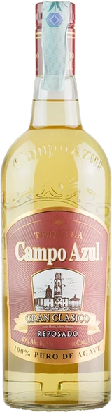 Campo Azul 100% Agave Gran Clasico Reposado Tequila 1L