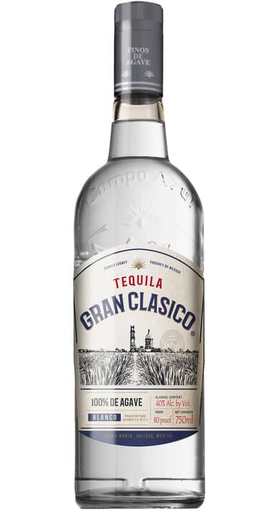 Campo Azul 100% Agave Gran Clasico Blanco Tequila 1L