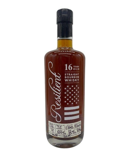 Resilient 16 Year Straight Bourbon Whiskey Barrel 178